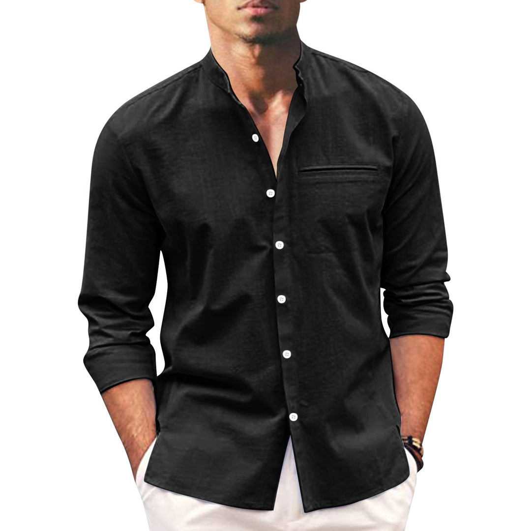 Summer shirt for men – Leonardo-Black-S-State of Style