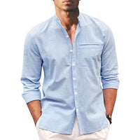 Summer shirt for men – Leonardo-Blue-S-State of Style
