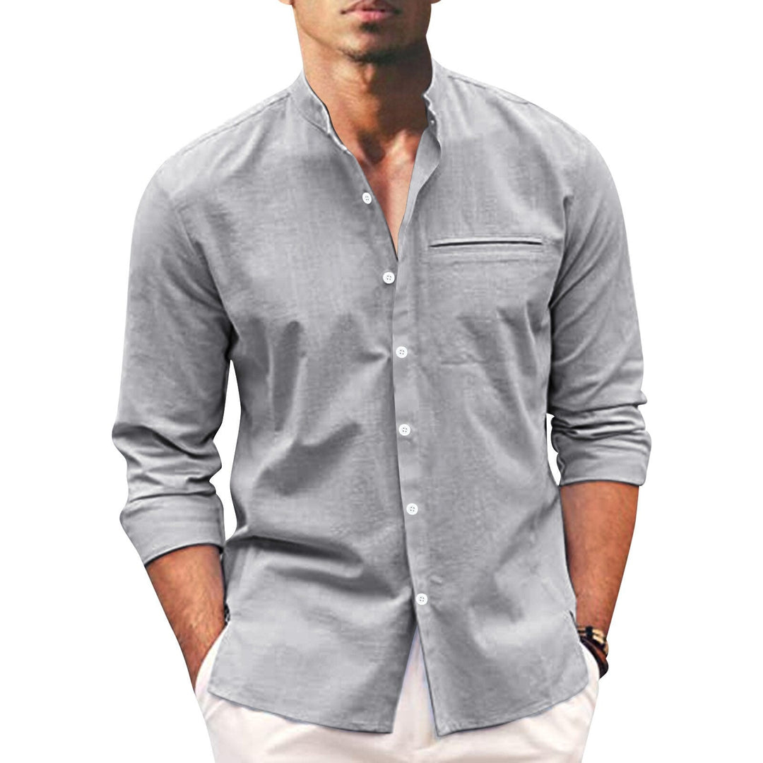 Summer shirt for men – Leonardo-Gray-S-State of Style