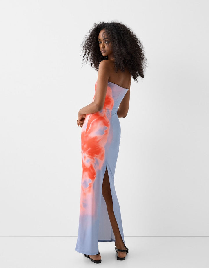 Summer Strapless Maxi Dress – Alina-S-State of Style
