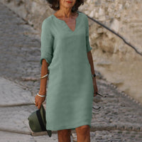 Summer Stylish Dress - Luna-Light Green-S-State of Style