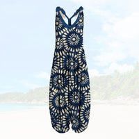 Summer Women's Jumpsuit with Loose Fit – Elenya-Dark blue-S-State of Style