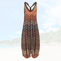 Summer Women's Jumpsuit with Loose Fit – Elenya-Multicoloured Yellow-S-State of Style