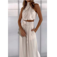 Summer Women's Jumpsuit – Yara-Beige-XS-State of Style