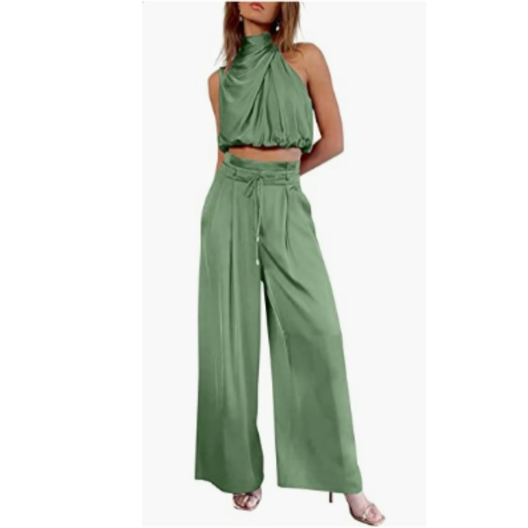 Summer Women's Jumpsuit – Yara-Light green-XS-State of Style