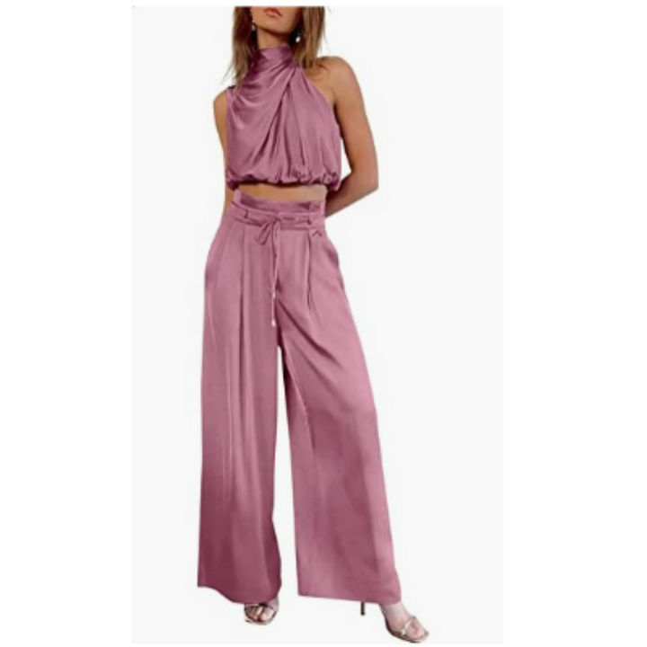 Summer Women's Jumpsuit – Yara-Pink-XS-State of Style