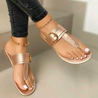 Summery clip-toe sandals for women with a light fit – Nayela-Gold-3.5-State of Style