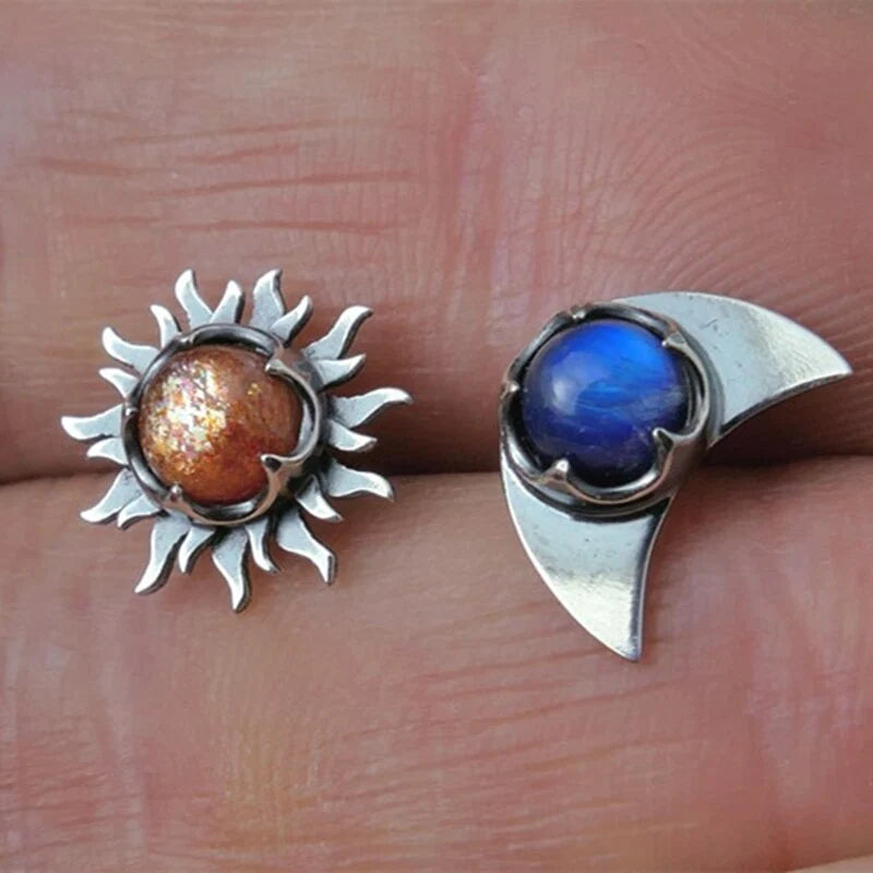 Sun and Moon Earrings – Sunny-State of Style