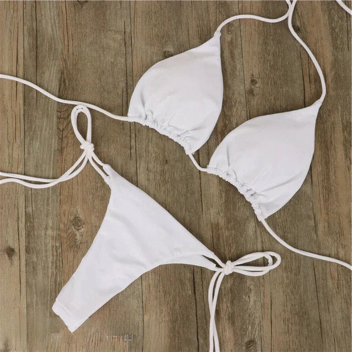 Sun bikini with Microtan Technology – Solena-White-S-State of Style