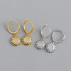 Stylish Sun Earrings for Women - Elara