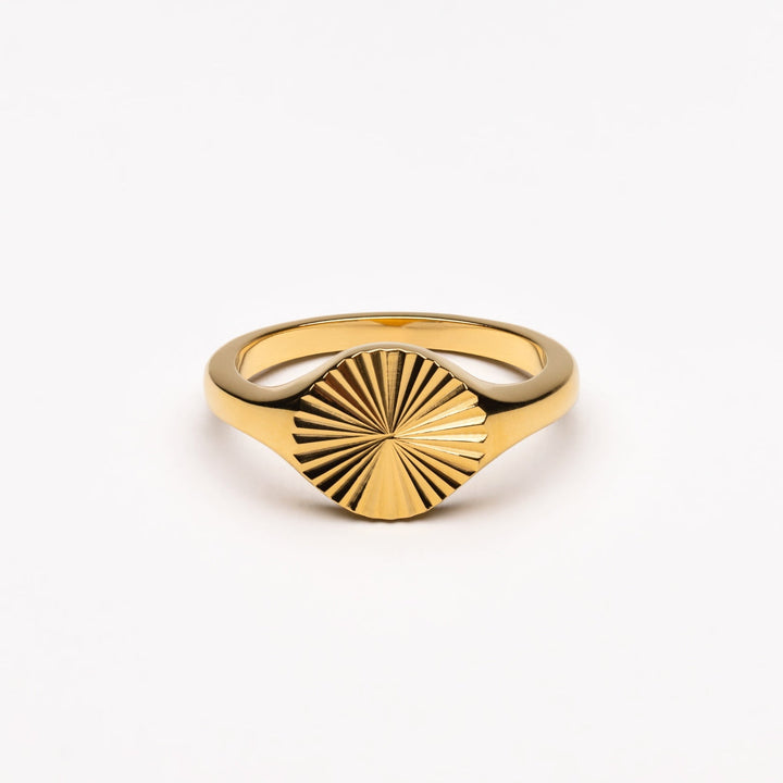 Sun Signet Ring - Solara-5-Gold-State of Style