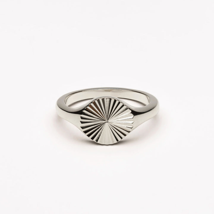 Sun Signet Ring - Solara-5-Silver-State of Style