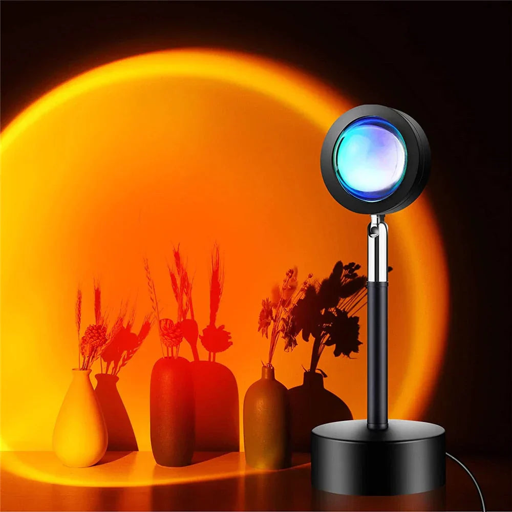 Sunset Lamp with 4 Colours - GlowSphere-Rainbow-State of Style