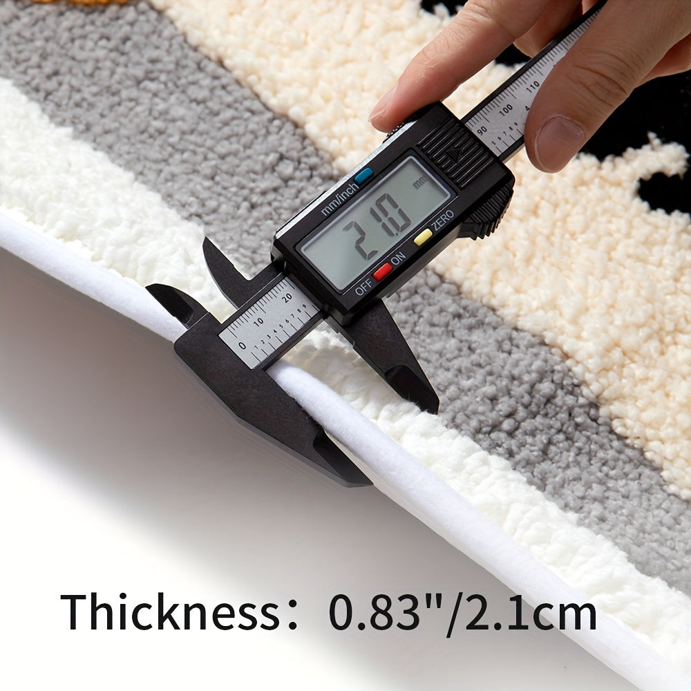 Super Absorbent Anti-Slip Mat for Bathroom and Toilet - Milo-Bath-40 x 60 cm-State of Style