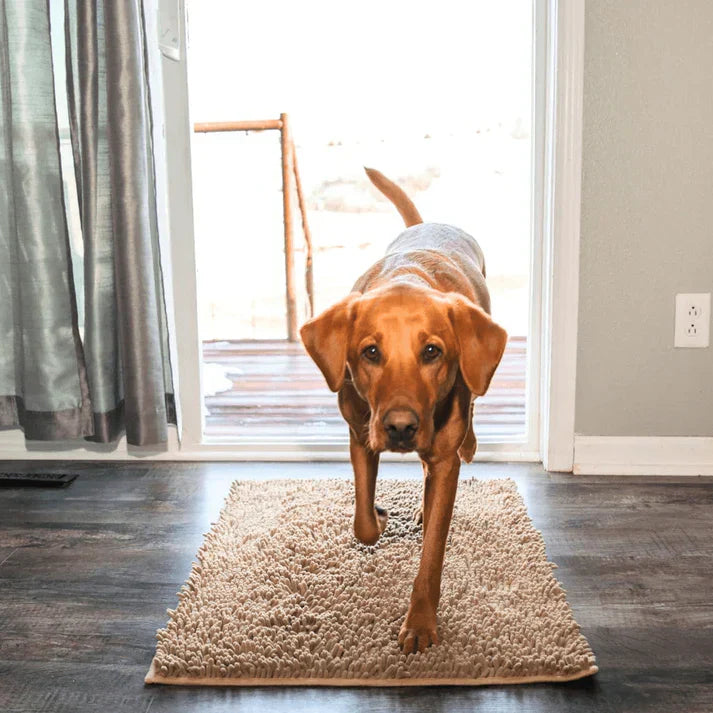 Super Absorbent Dog Mat – PawMat-Beige-40 X 60 cm-State of Style