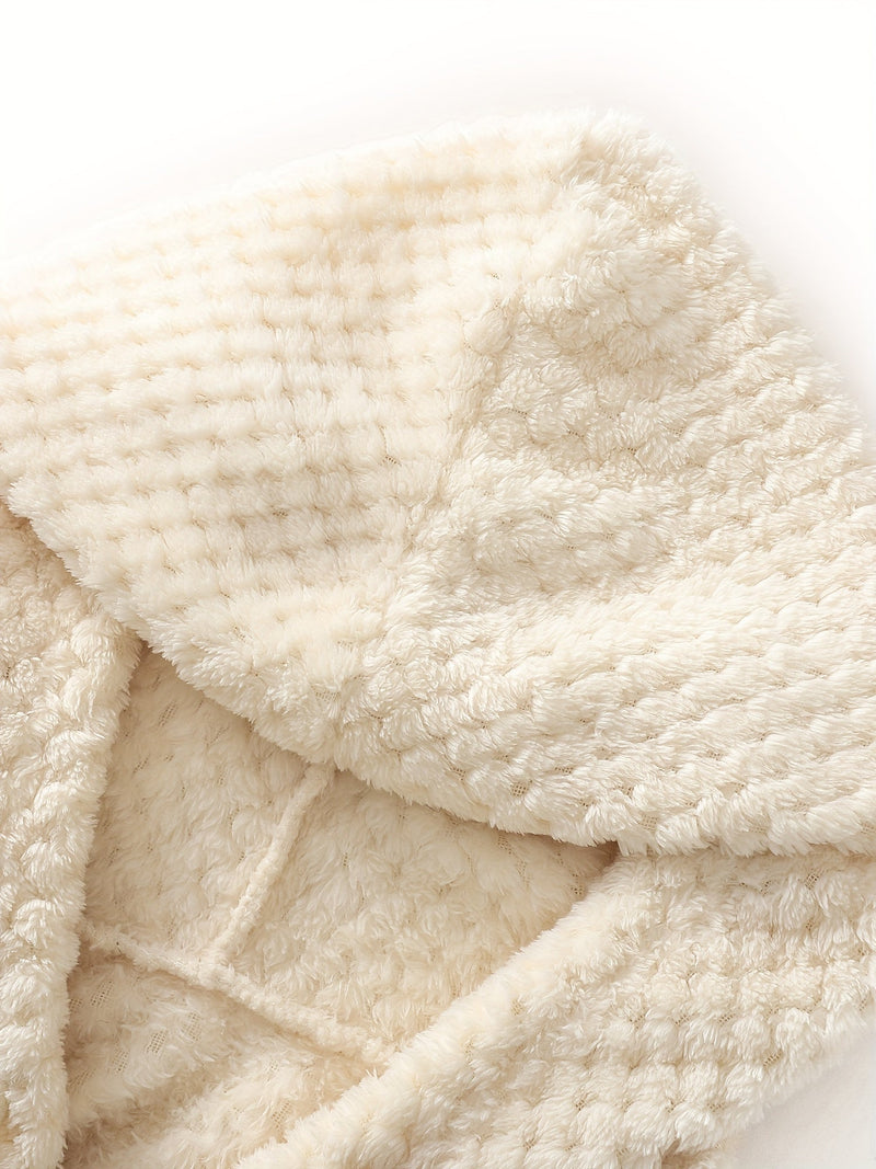 Super Comfy Ladies' Jacket with Warm Lining - Elise-White-S-State of Style