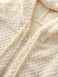 Super Comfy Ladies' Jacket with Warm Lining - Elise-White-S-State of Style