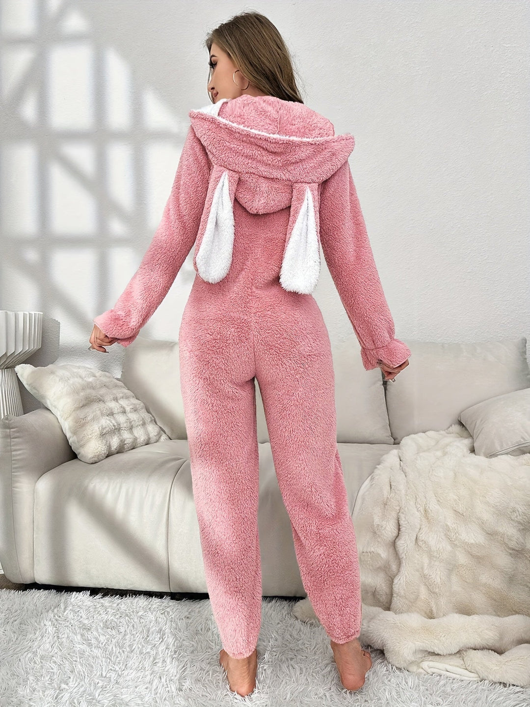 Super Cute Ladies Onesie - Emily-Pink-S-State of Style