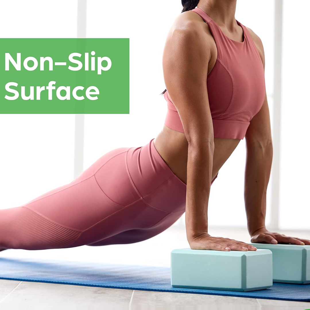 Support Yoga Block - Non-slip EVA Foam-Black-State of Style