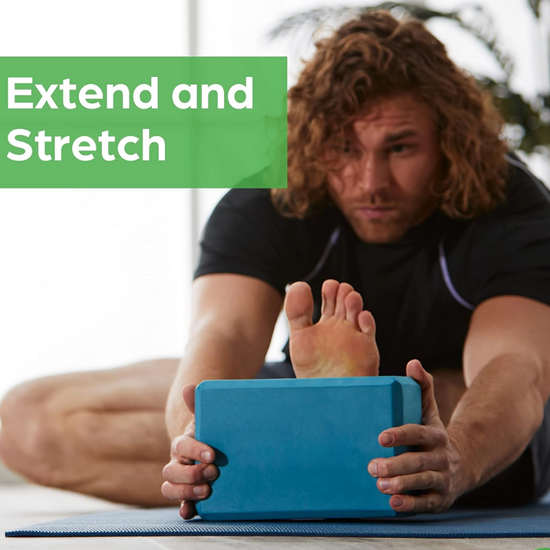 Support Yoga Block - Non-slip EVA Foam-Black-State of Style