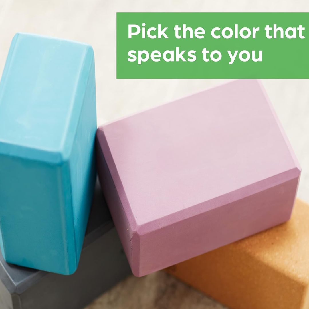 Support Yoga Block - Non-slip EVA Foam-Black-State of Style
