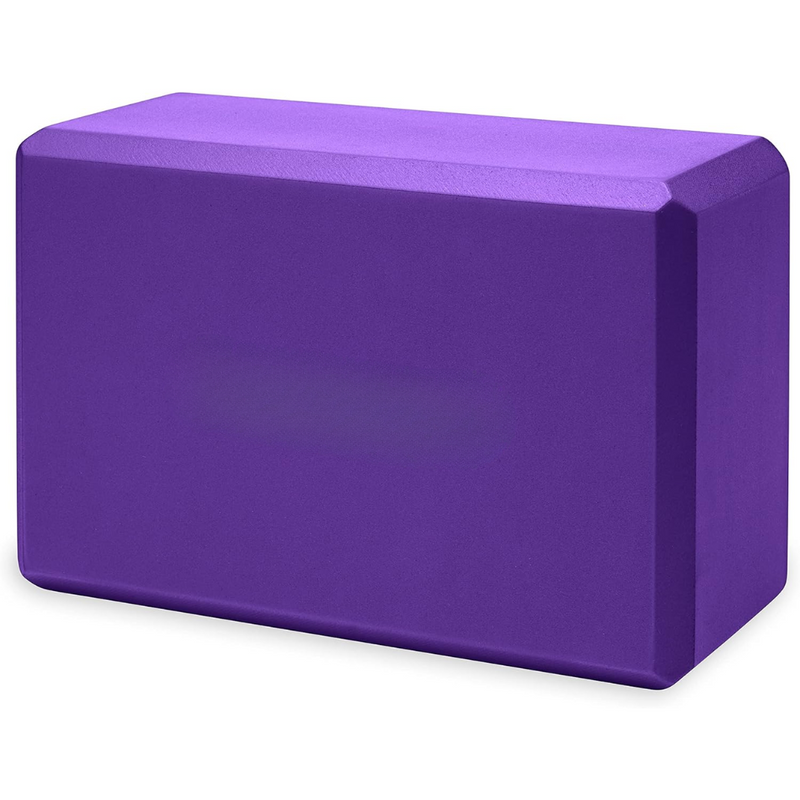 Support Yoga Block - Non-slip EVA Foam-Dark Purple-State of Style