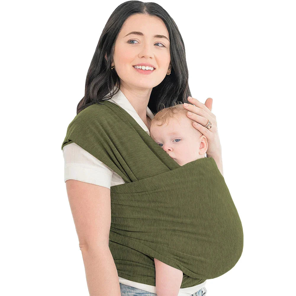 Supportive Baby Carrier - CuddleWrap-Green-State of Style