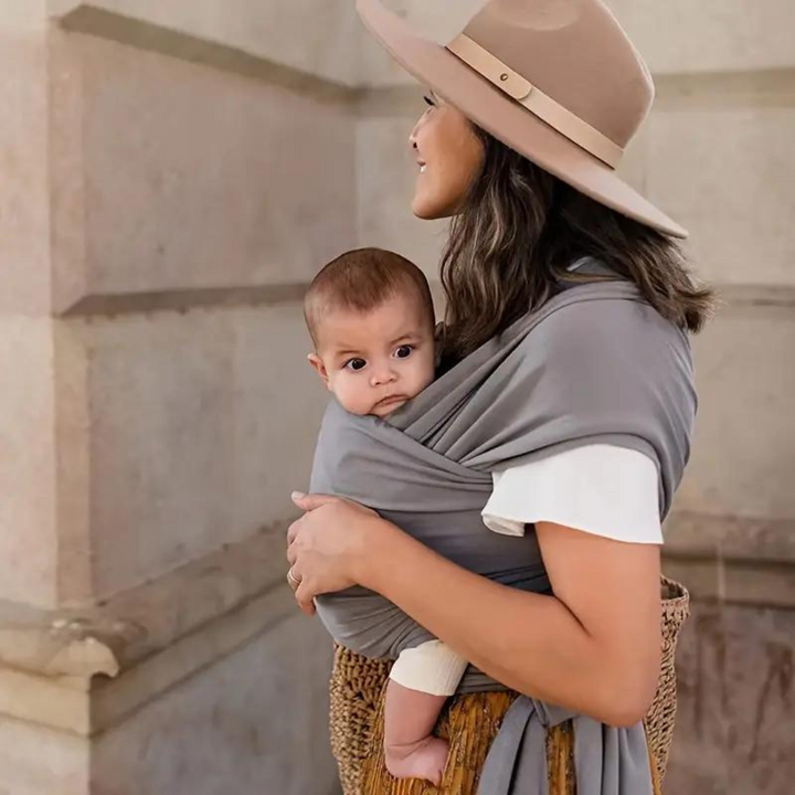 Supportive Baby Carrier - CuddleWrap-Light grey-State of Style