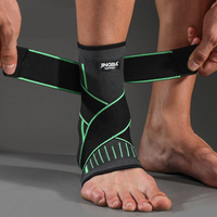 Supportive Compression Ankle Brace - FlexiFit-Green-M (1-4)-State of Style