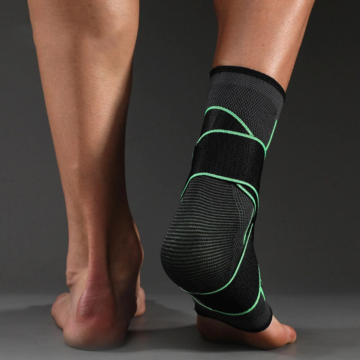 Supportive Compression Ankle Brace - FlexiFit-Green-M (1-4)-State of Style