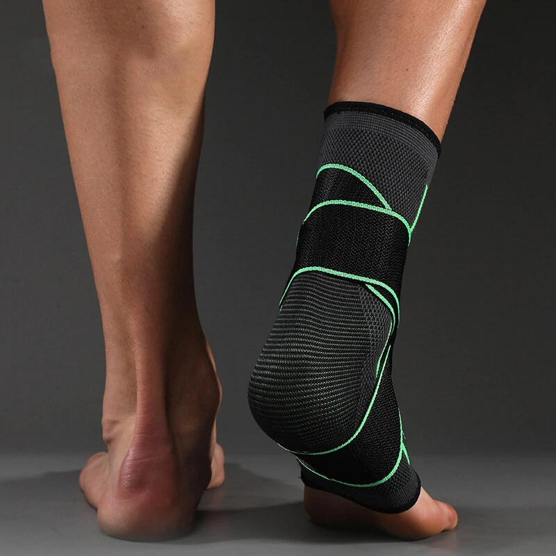 Supportive Compression Ankle Brace - FlexiFit-Green-M (Fits AU sizes 1-4)-State of Style