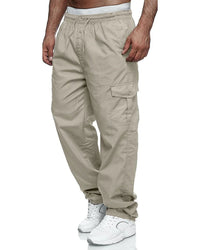 Sustainable and Comfortable Men's Trousers - Nolan-Beige-M-State of Style