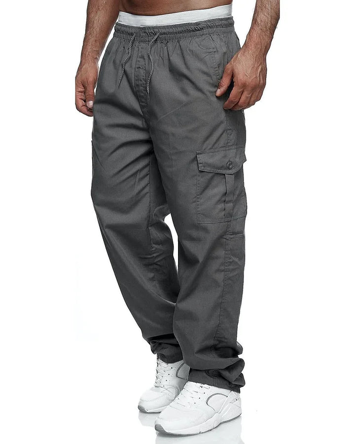 Sustainable and Comfortable Men's Trousers - Nolan-Grey-M-State of Style