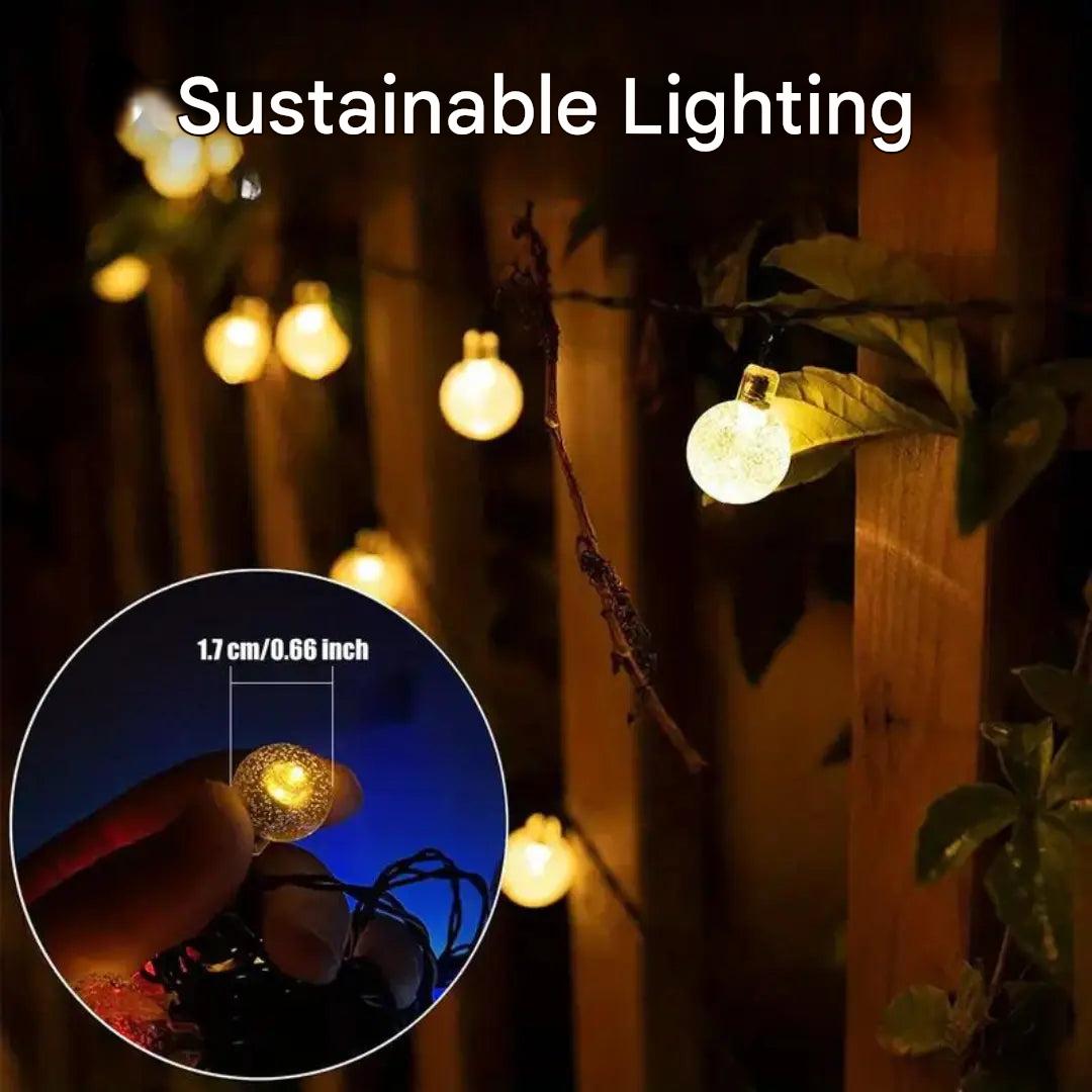 Sustainable LED Light Chain - SolarGlow-5 Meters - 20 Lights-State of Style