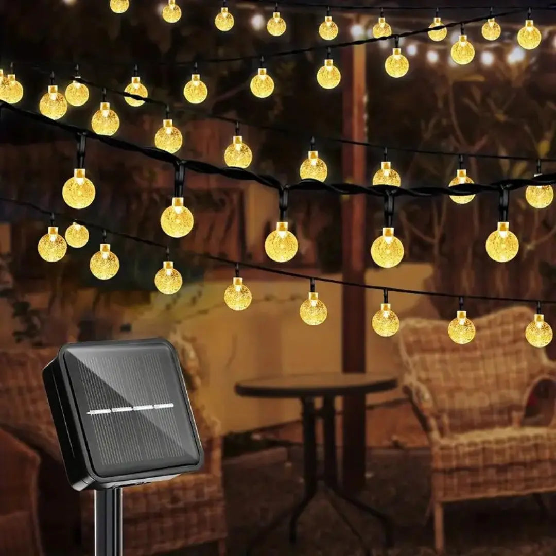 Sustainable LED Light Chain - SolarGlow-5 Meters - 20 Lights-State of Style