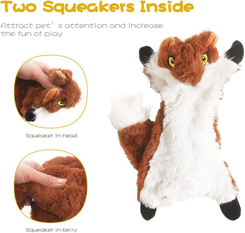 Sustainable Squeak Dog Toys - Set of 5-State of Style