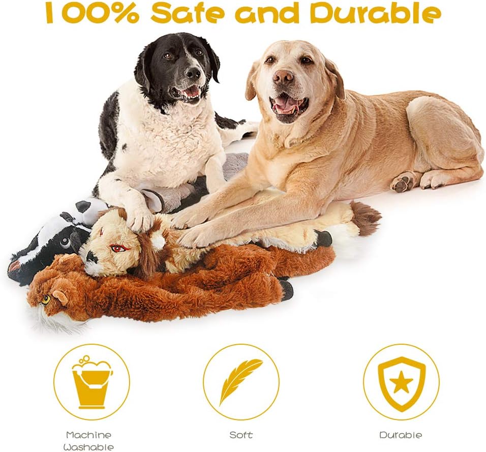 Sustainable Squeak Dog Toys - Set of 5-State of Style