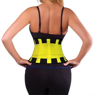 Sweat Belt for Abs - MaxFit-Yellow-S-State of Style