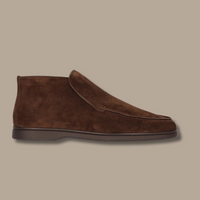 Sweden Loafers - LuxeStride SpringFlair-Suede - Brown-5.0-State of Style
