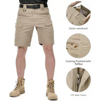 Tactical Cargo Shorts - Atlas-Light Brown-S-State of Style