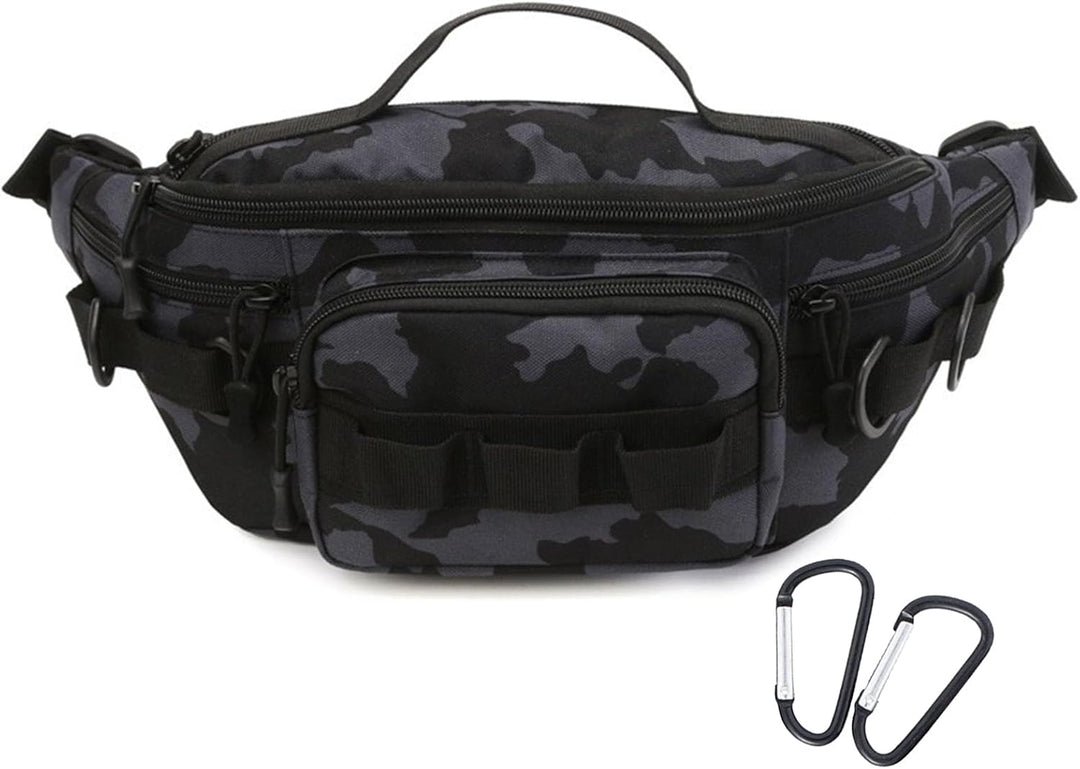 Tactical Waist Pack with Molle System and Multi-Pockets