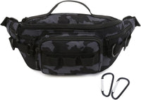 Tactical Waist Pack with Molle System and Multi-Pockets
