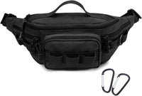 Tactical Waist Pack with Molle System and Multi-Pockets