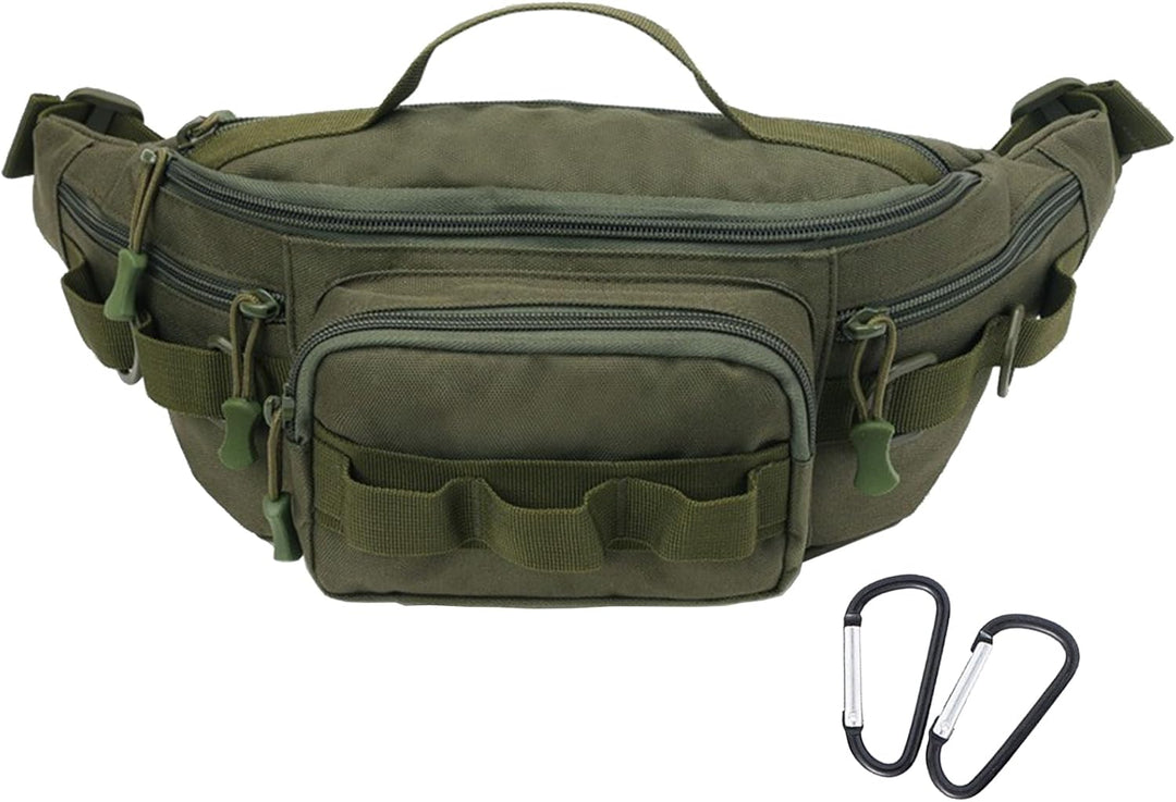 Tactical Waist Pack with Molle System and Multi-Pockets