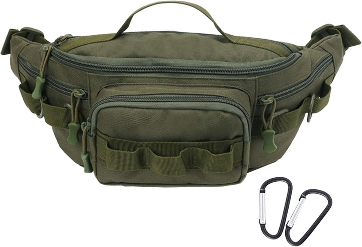 Tactical Waist Pack with Molle System and Multi-Pockets