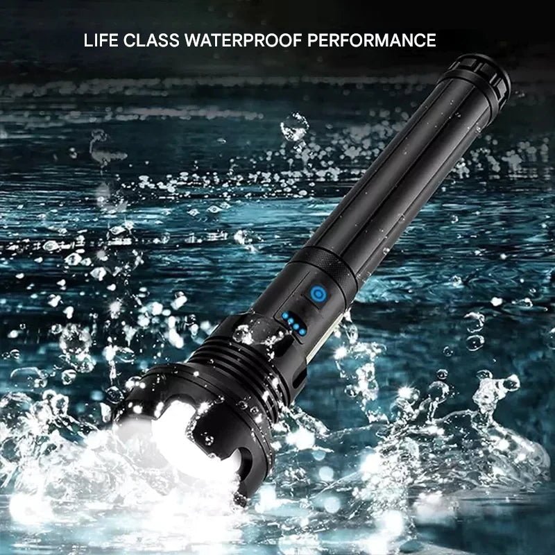 Tactical Flashlight - LumenTact-Excludes Battery-Basic Version (50.000 LUMEN)-State of Style