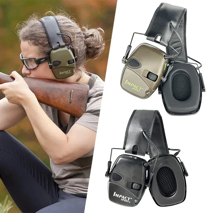 Tactical Hearing Protection - SoundShield-Model B Green-State of Style
