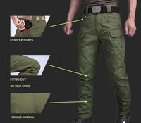 Tactical Men's Trousers – Jasper-Black-S-State of Style