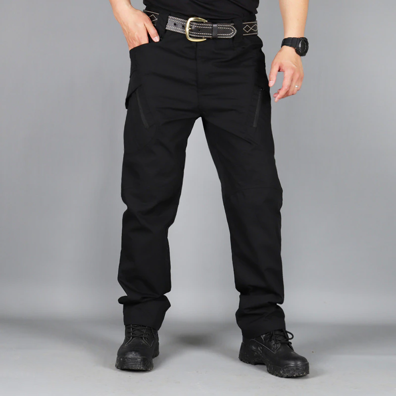 Tactical Military Trousers - Valor-Black-S-State of Style