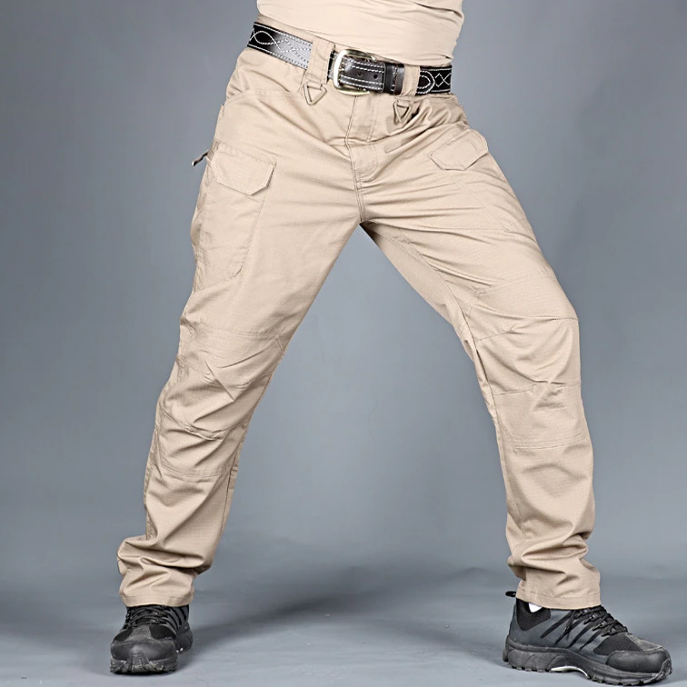 Tactical Military Trousers - Valor-Khaki-S-State of Style